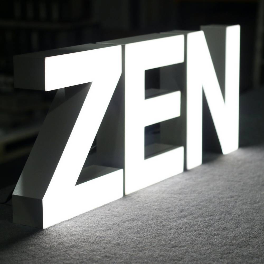 Quizzy LED Letter N