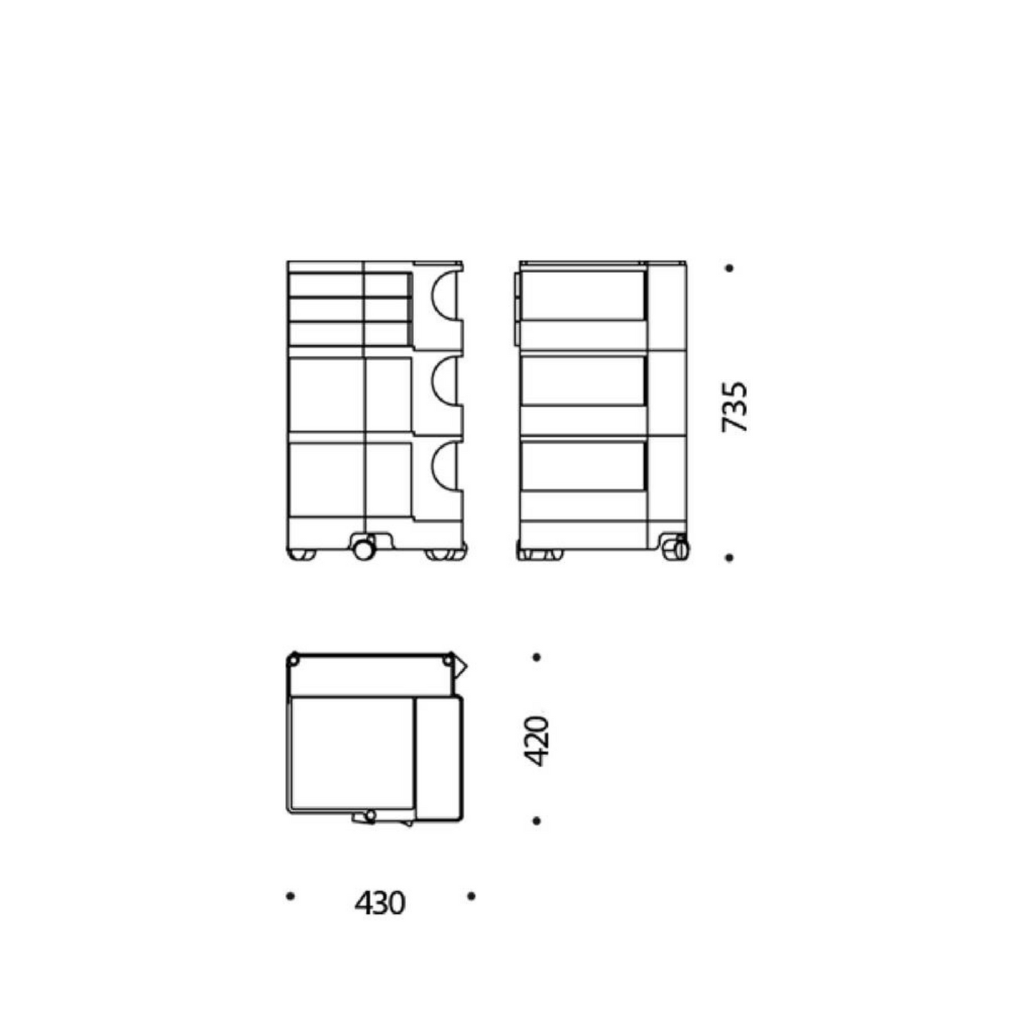 BOBY Trolley - B32