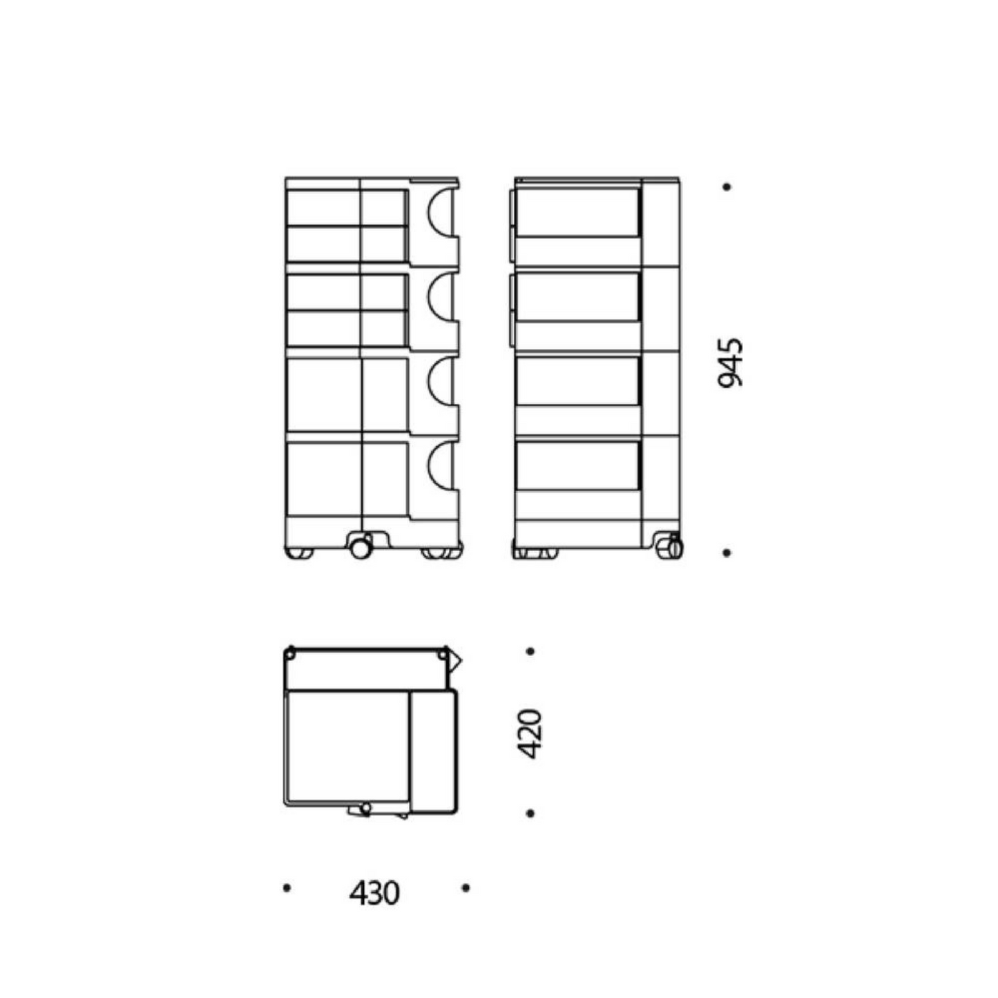 BOBY Trolley - B44