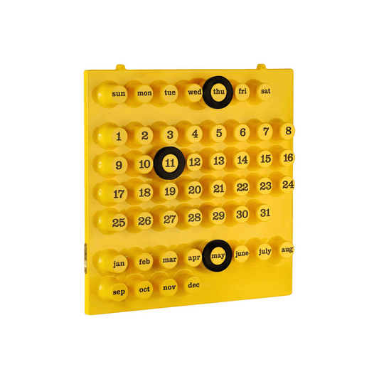 Calendar "Ring a Date" Yellow