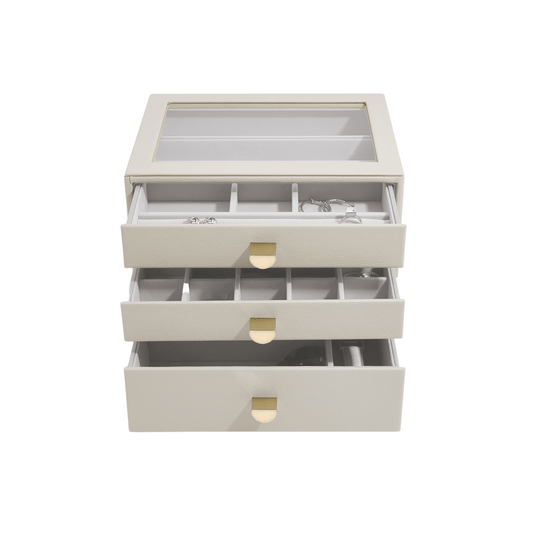 Classic Drawer 3-Set / Oatmeal & Grey