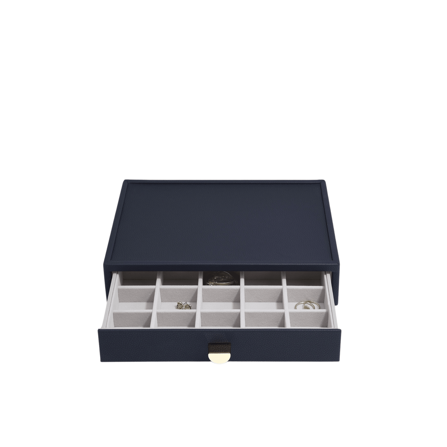 Classic Drawer 3-Set / Navy Blue & Grey