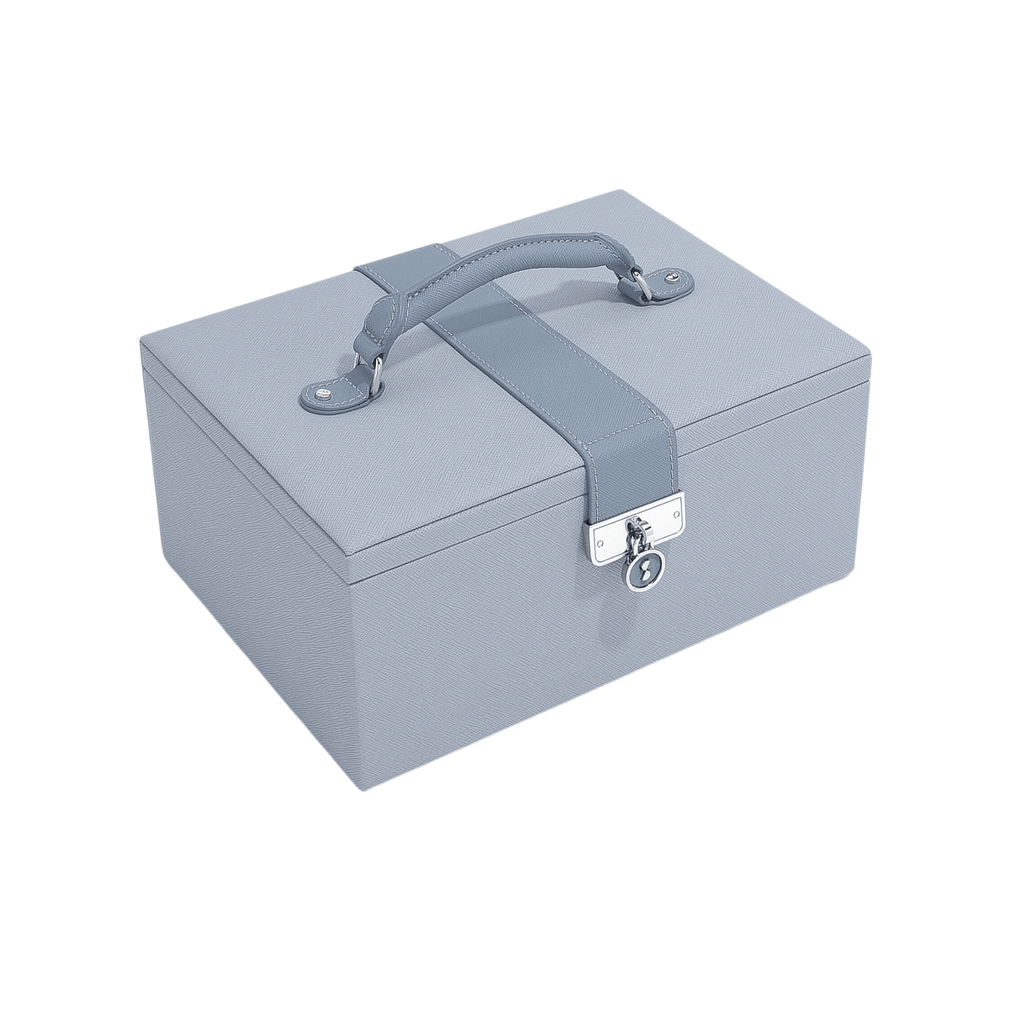 Classic "Luxury" Jwellery Box / Dusky Blue