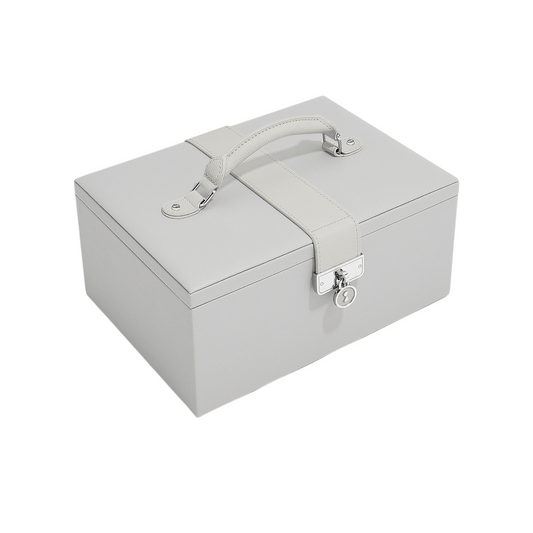 Classic "Luxury" Jwellery Box / Pebble Grey