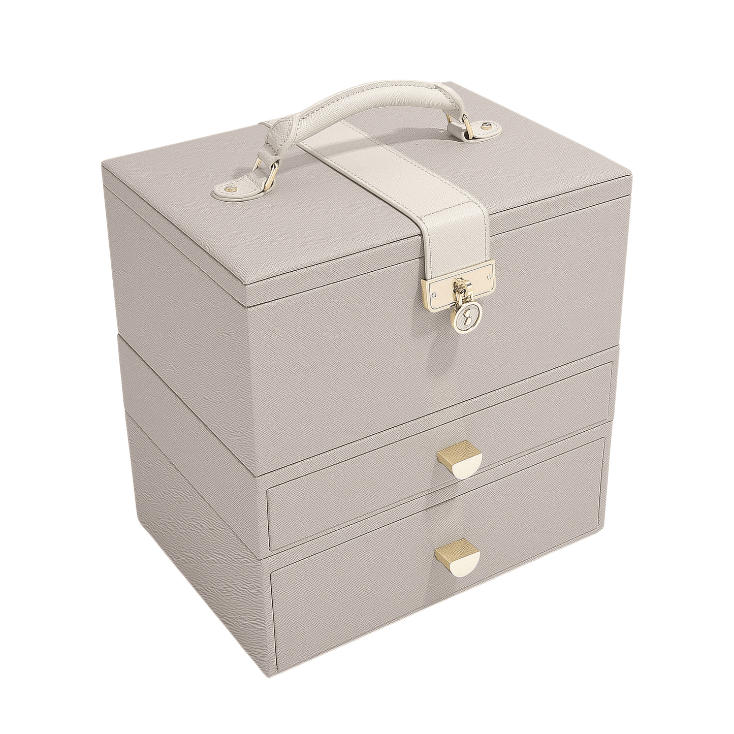 Classic "Luxury" Jwellery Box / Taupe