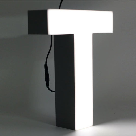 Quizzy LED Letter T