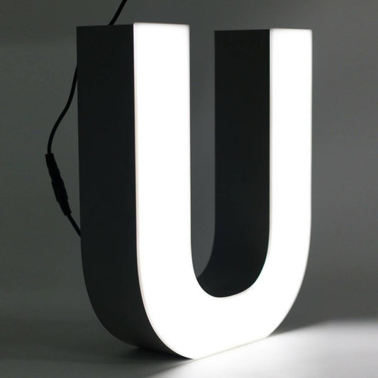 Quizzy LED Letter U